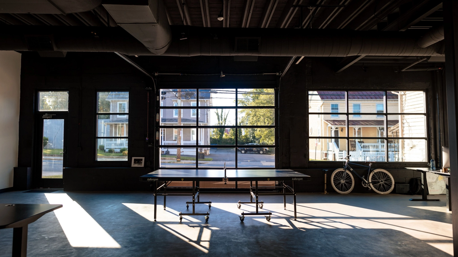 Ping Pong table in the office